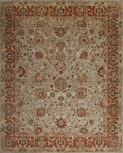 Raleigh, Light Green/Terra-Cotta