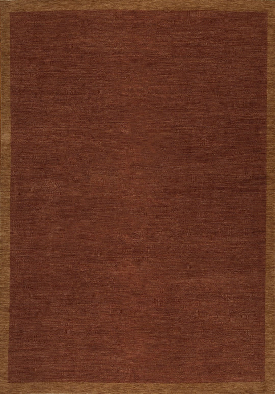 Herringbone, Crimson/Pumpkin