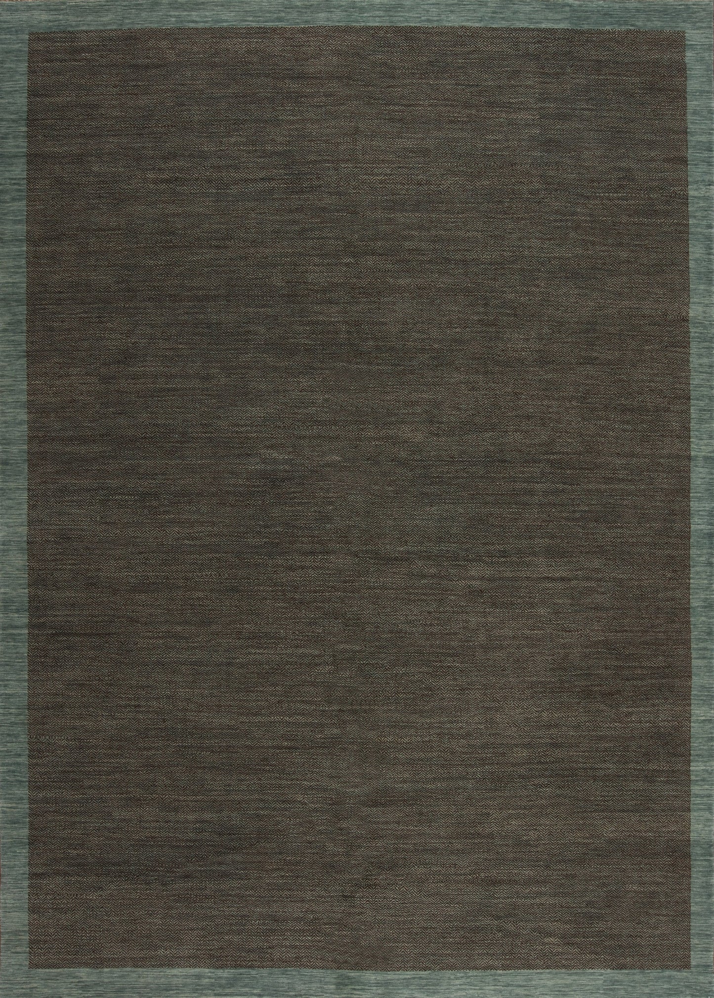 Herringbone, Chocolate/Wedgewood