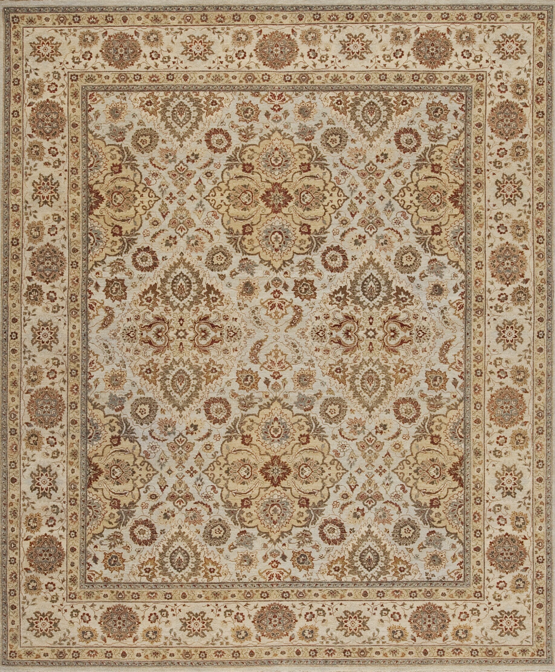 S-806, Light Blue/Cream – Samad Rugs