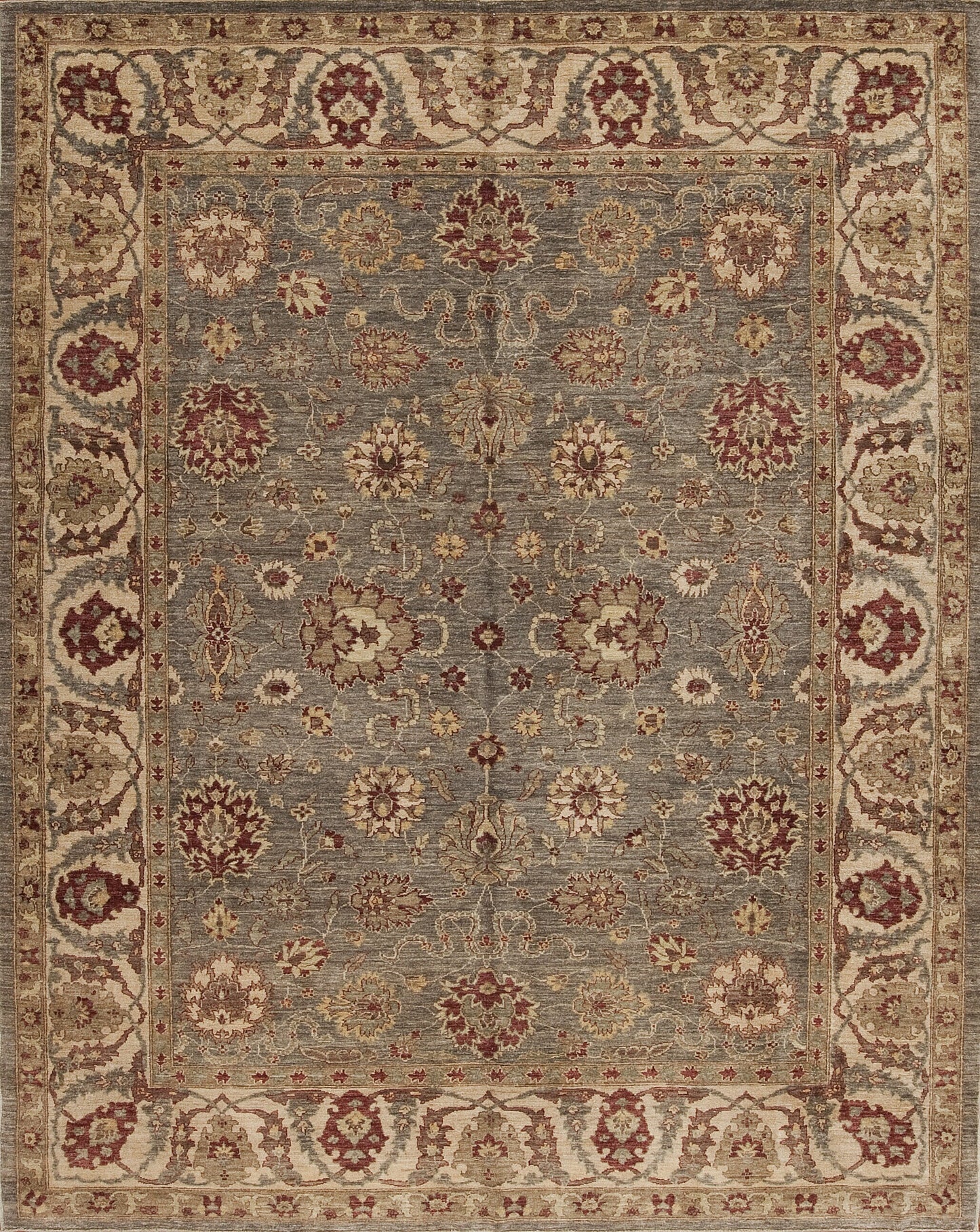 142823 Peshawar M-10811, Soft Aqua/Ivory