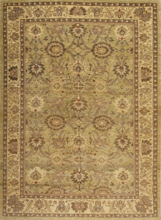 142840 Peshawar Collection  M-9963, Light Green/Cream