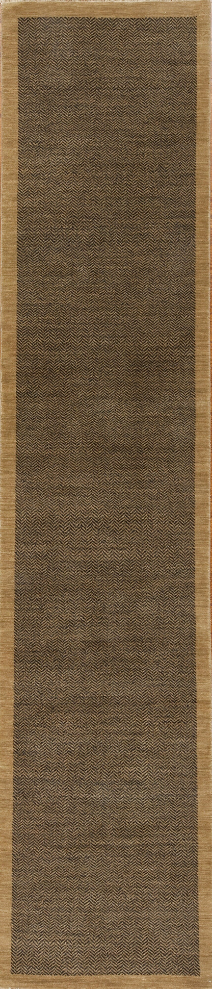 Herringbone, Black/Camel