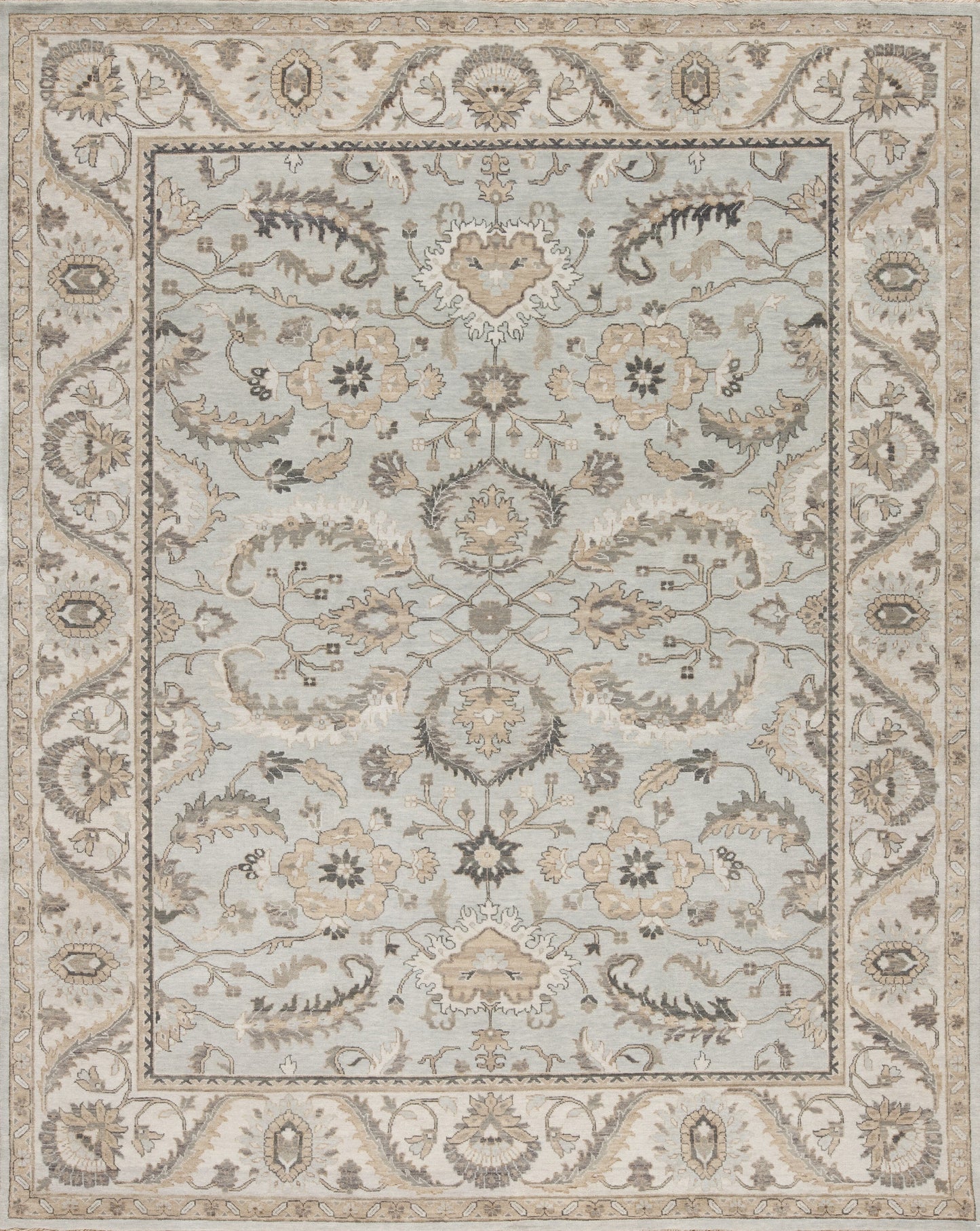Riches, Light Blue/Ivory