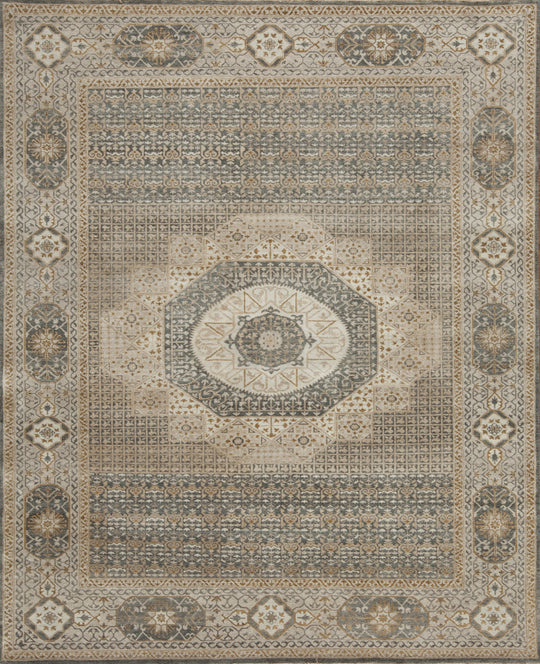 Rosetta, Dark Pewter/Beige
