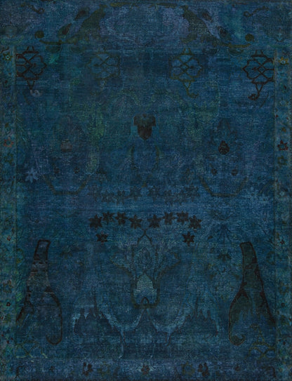 151365 Noble House Over Dyed Ac 228, Blue Mix