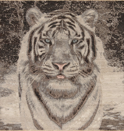 White Tiger Rug