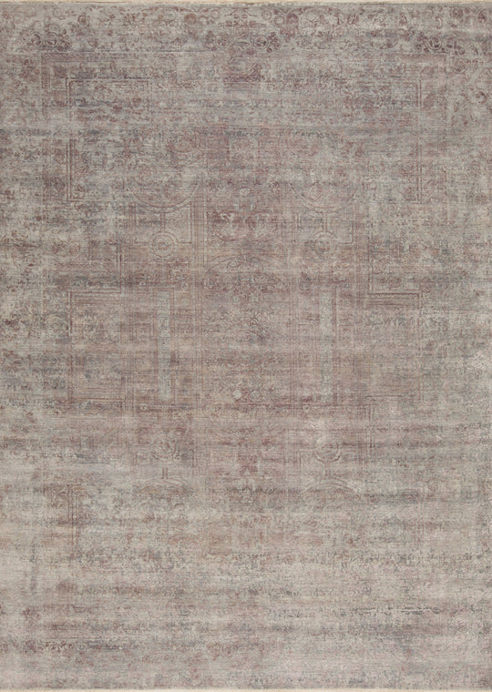 153697 Transcendence Wool & Silk  Excellence, Silver-Lilac