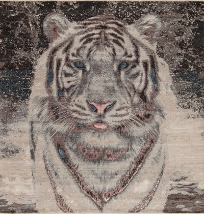 White Tiger Rug