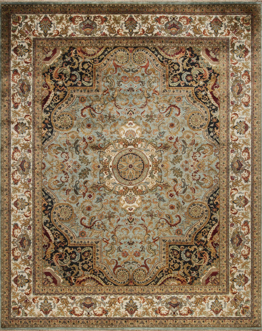Jewel, Blue/Ivory