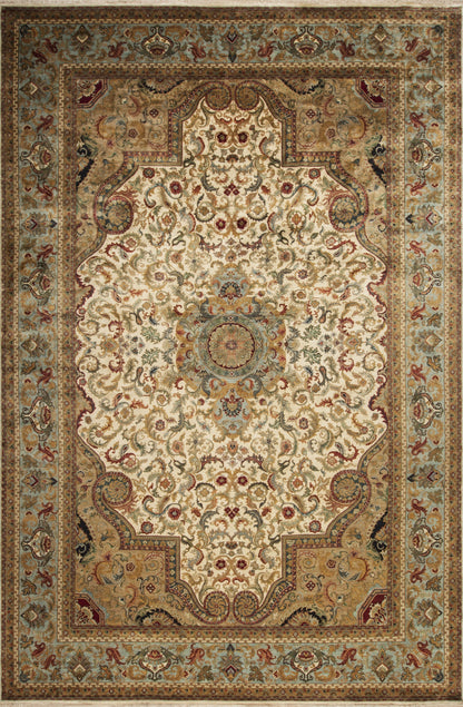 Jewel, Ivory/Blue