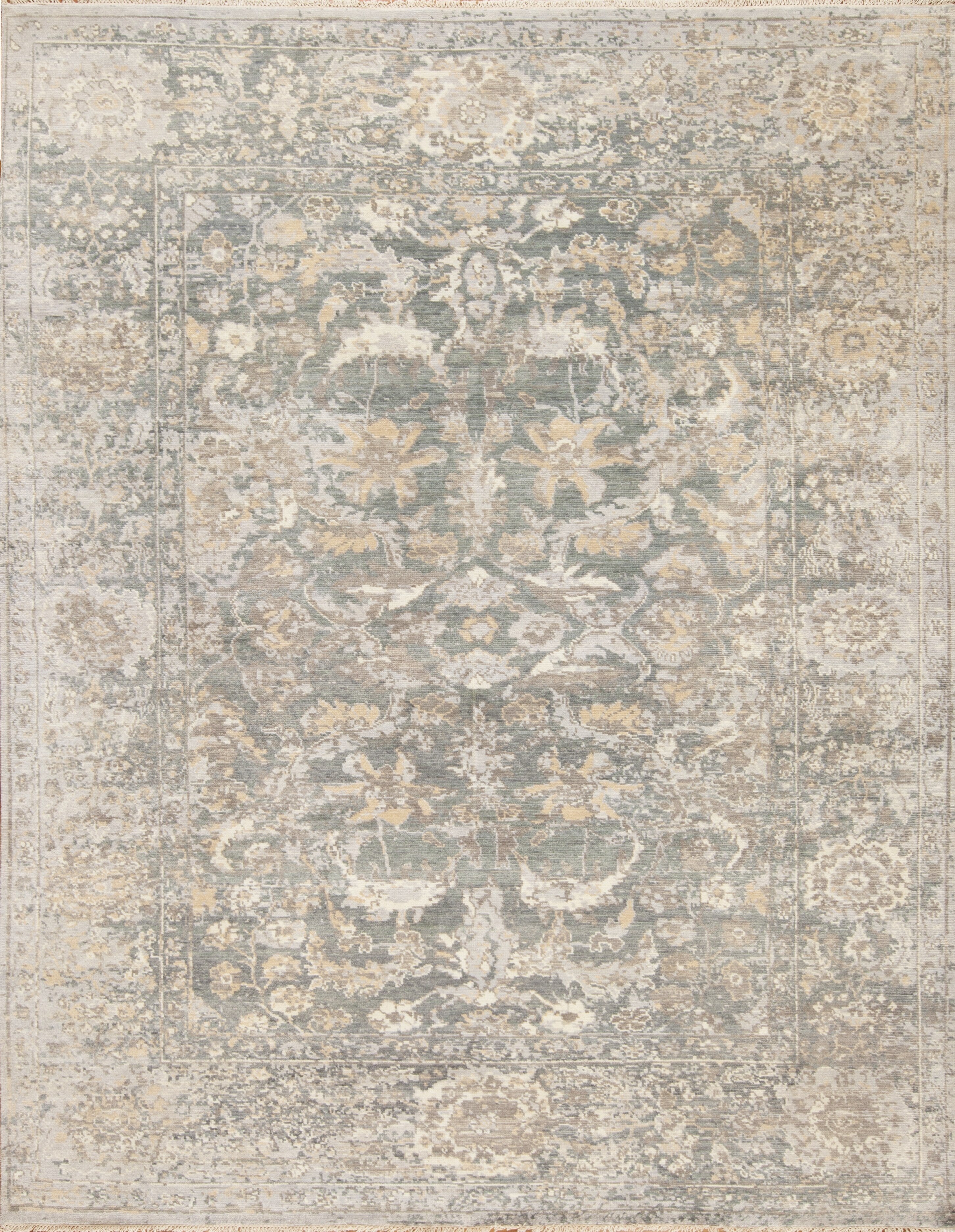161776 Shangri - La Collection H-5A Light Green – Samad Rugs