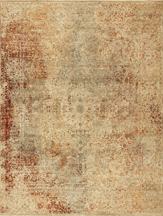 Turin, Peach - Sage