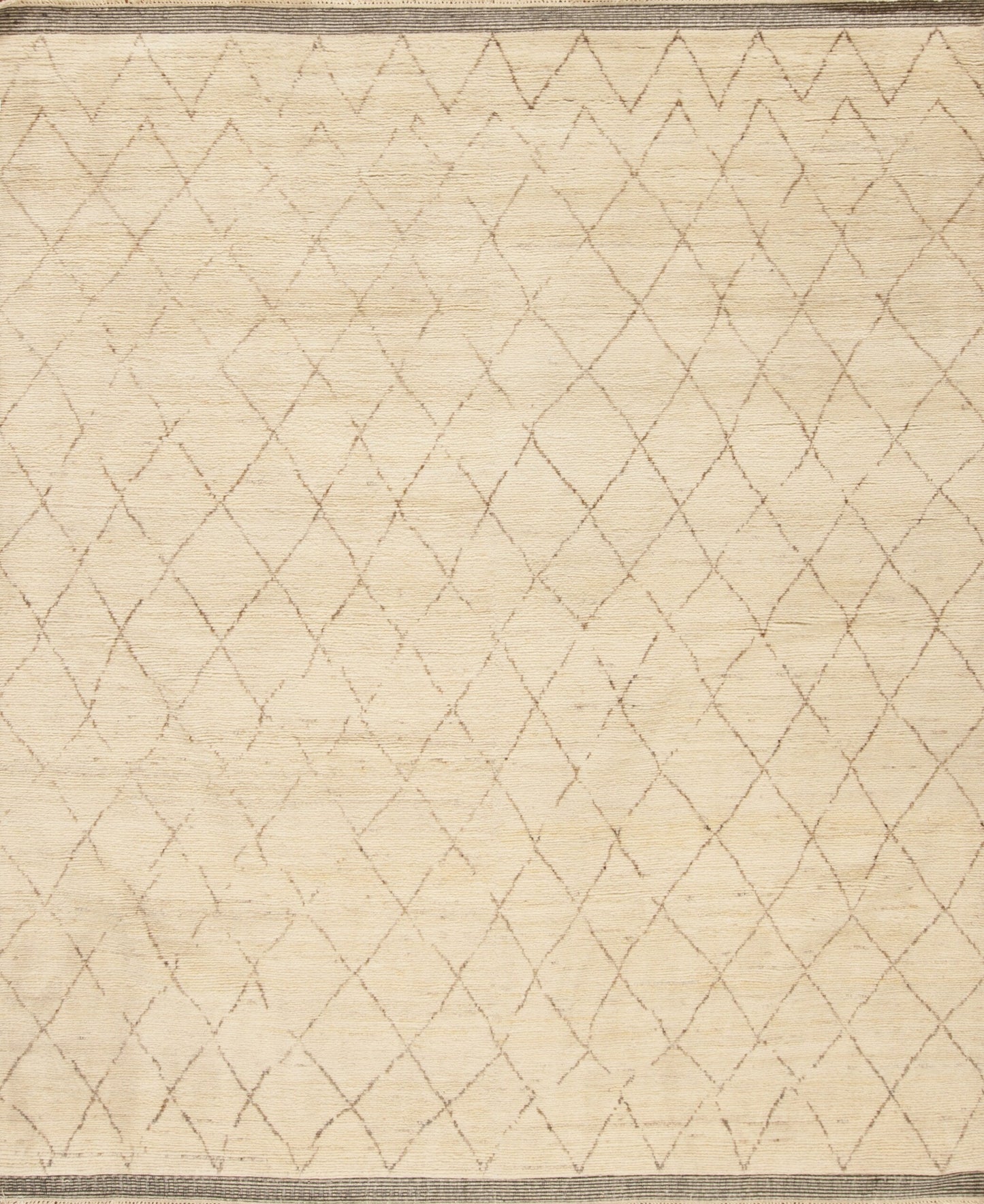 168023 Moroccan Collection  Mcr-01, White Natural Beige