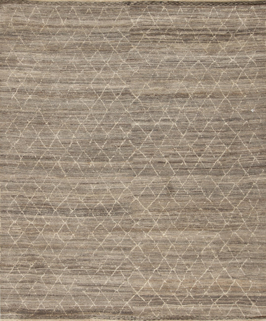 168032 Moroccan Collection   Mcr-02, White Grey