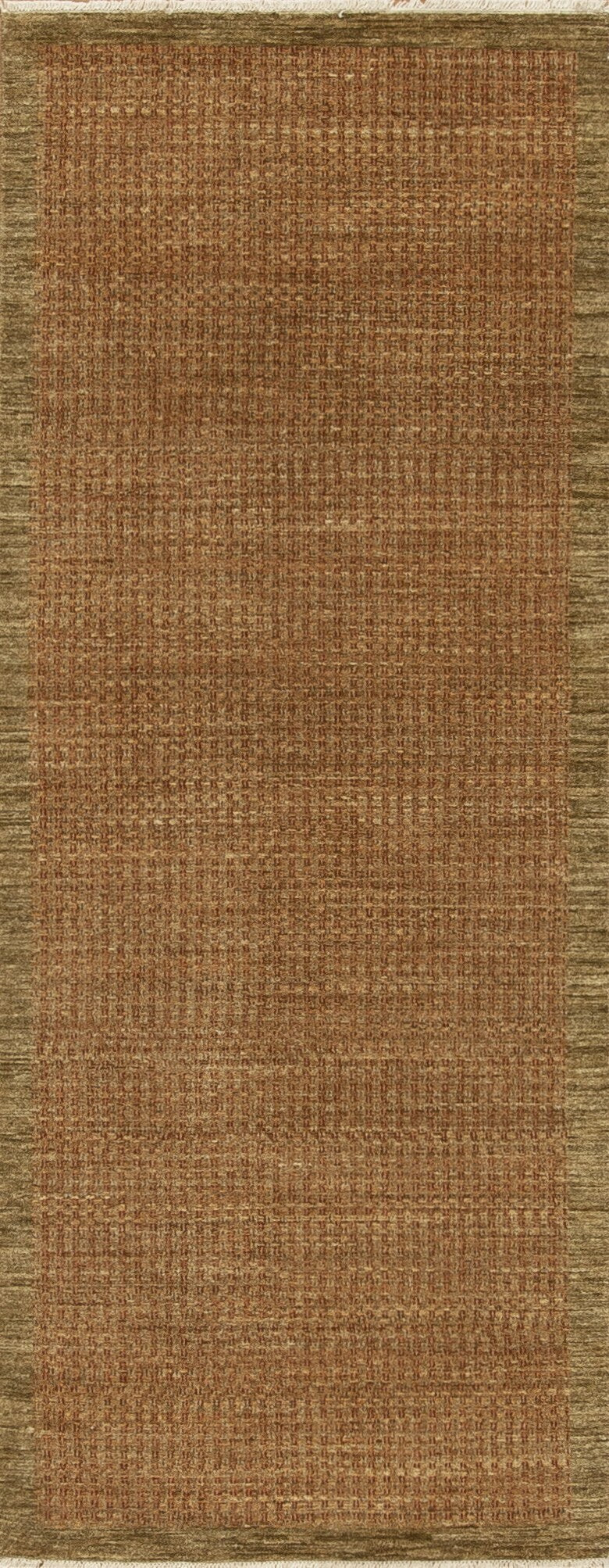 Rattan, Brick/Green