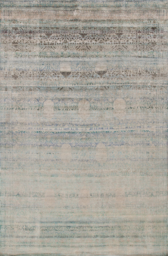 173346 Transitions Collection  Aj-628, Light Blue Mix 13/13 Silk Pile