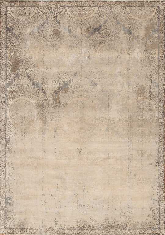 174650 Transcendence Wool & Silk Ii  Brilliance, Grey Beige