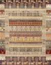 175071 Transitions  A334 8/8 Wool And Sari Silk Pile, Multi
