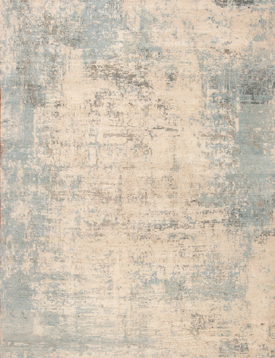 178039 Zenith Wool & Silk  Crescendo, Ivory Blues