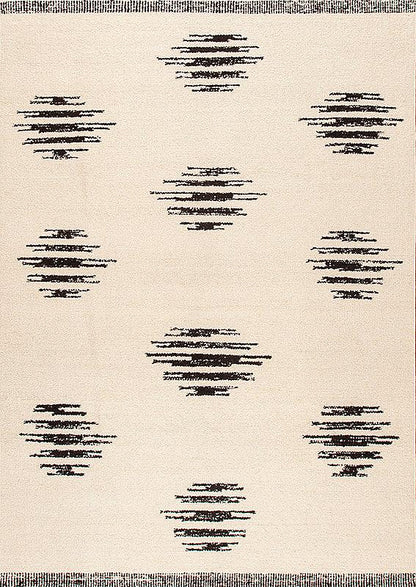 Foxtail, Natural Ivory-Black