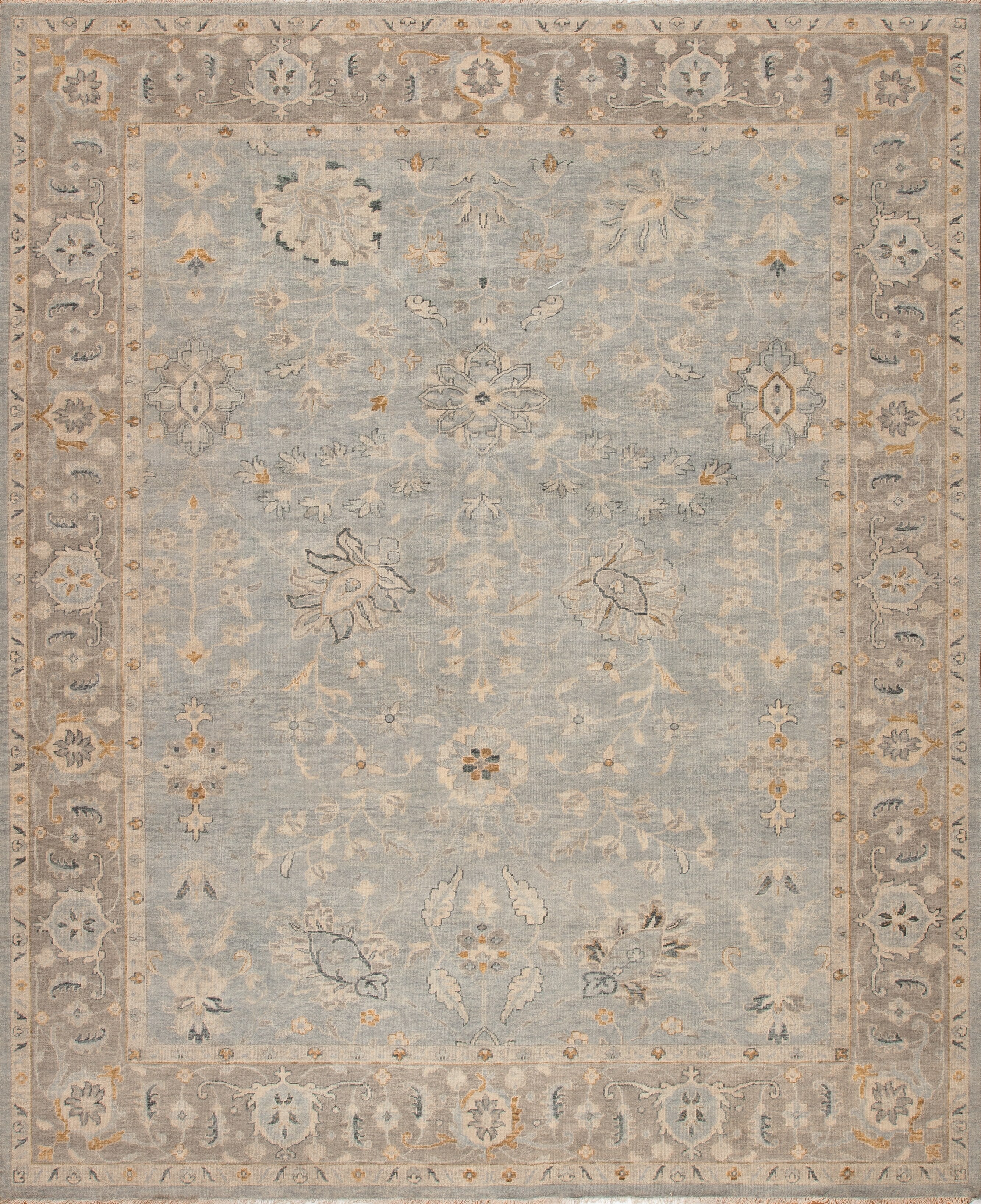 179990 Triumph Collection Pride, Baby Blue Grey – Samad Rugs
