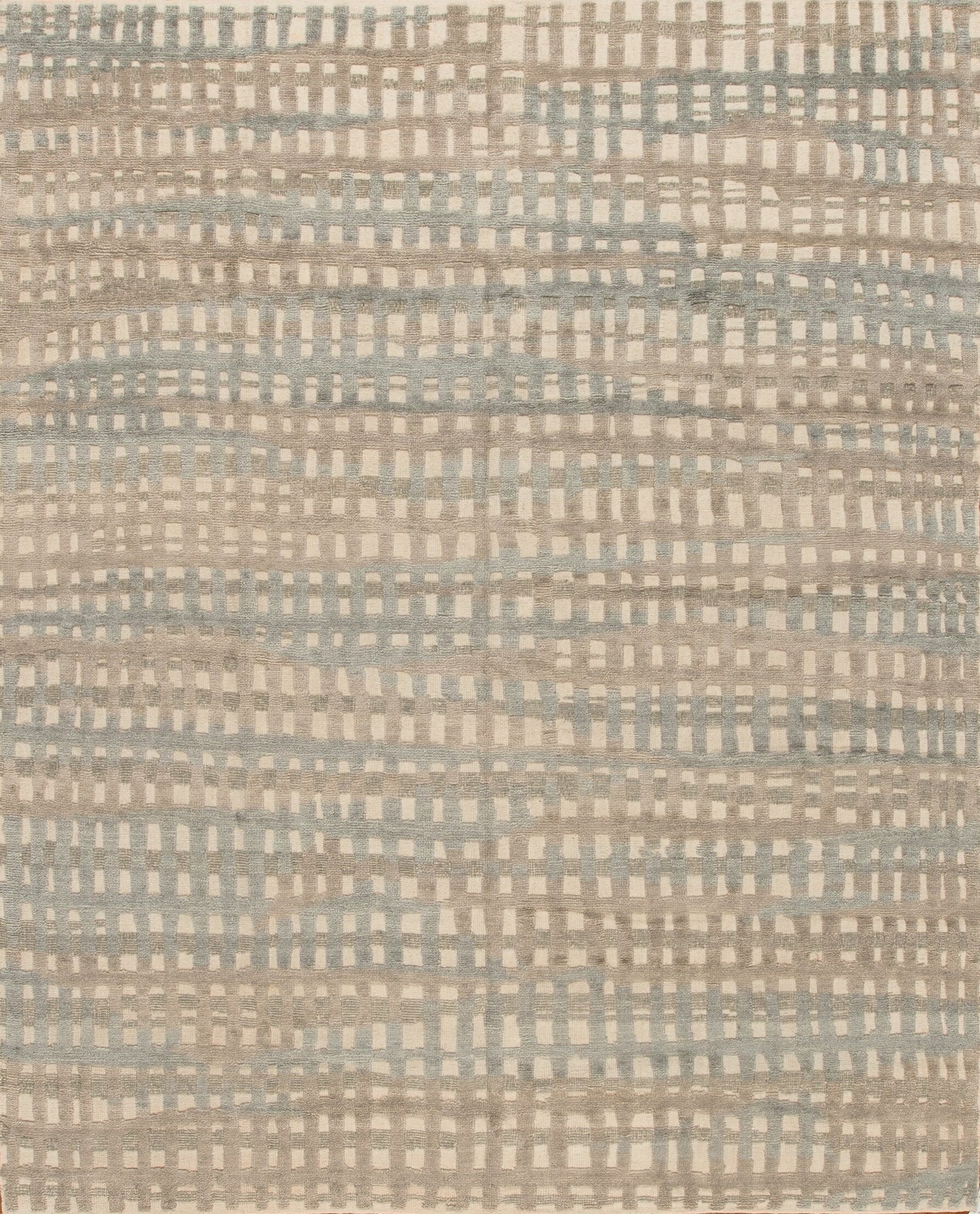 Halle  Blue-Ivory