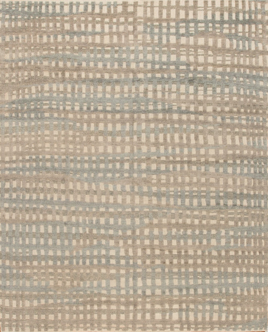 Halle  Blue-Ivory