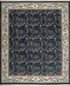 22138 English Garden Collection  Kent, Navy/Ivory