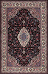 27006 ENGLISH GARDEN COLLECTION GLASGOW, BLACK/IVORY