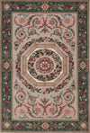 38053 Chateau Collection Chantilly, Beige/Green