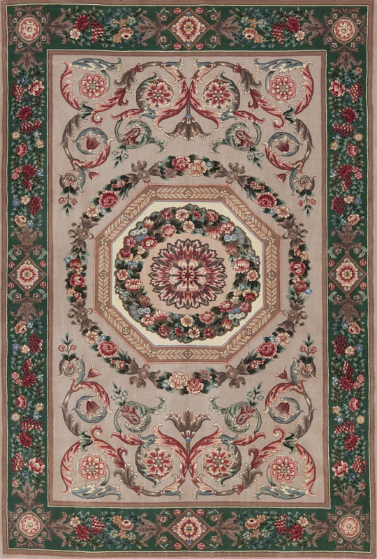 38053 Chateau Collection Chantilly, Beige/Green