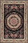 38069 Chateau Collection Chantilly, Black/Ivory