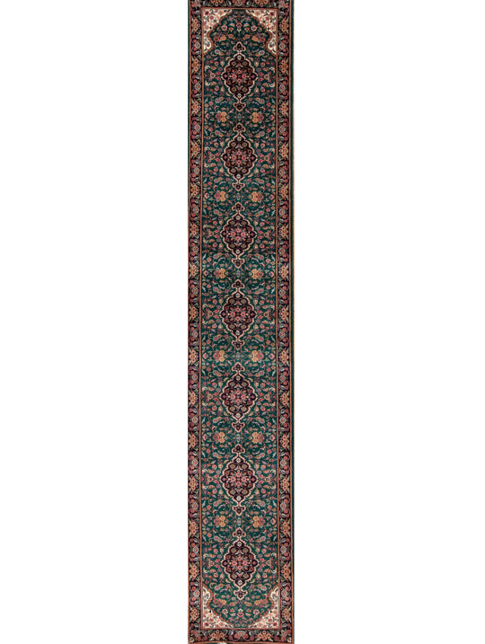 40685 Indo-Persian B-1070, Green/Navy