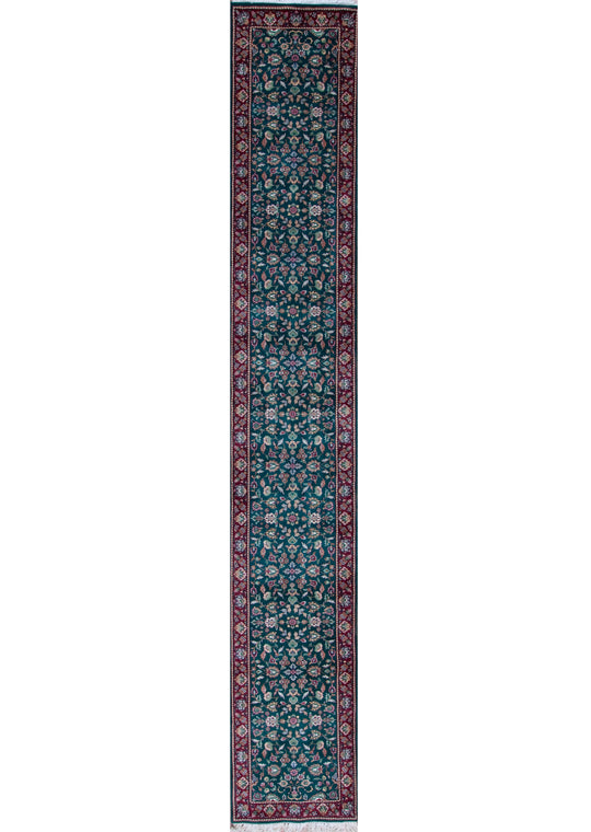 40714 Indo Persian B-115, Green/ Red