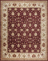 45448 Agra-2, Red/Ivory
