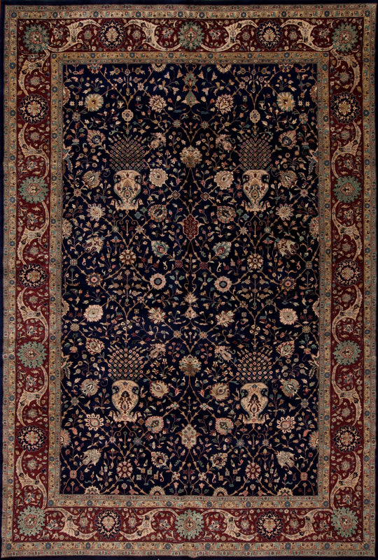 46706 Indo Persian Collection  12.563, Blue Red