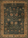 63546 Indo Persian 88-144 Green Ivory