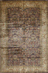 81104 Golden Age  Glamour, Aubergine/Ivory