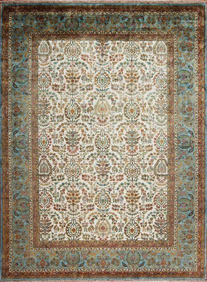 Chablis, Ivory/Blue
