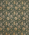 Floral Garden, deep aqua