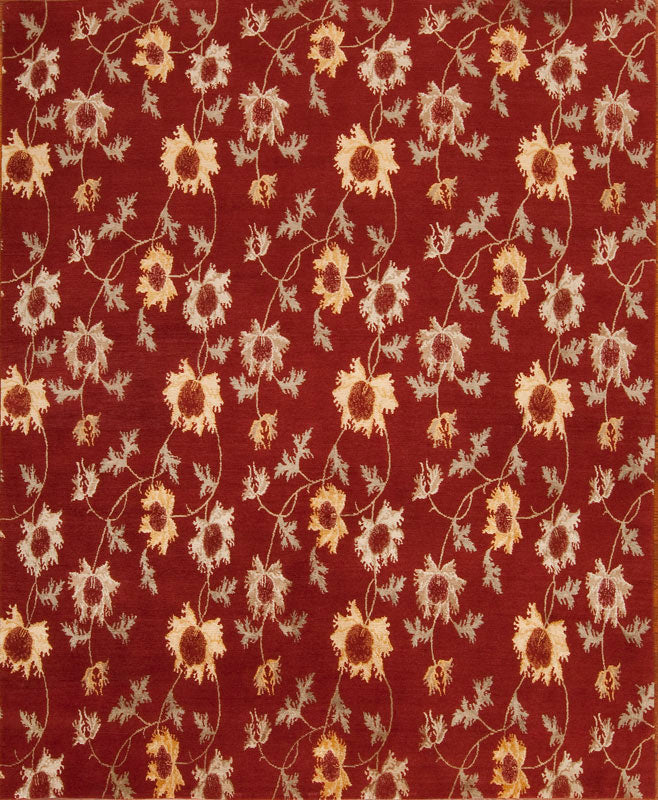 Floral Garden, sienna