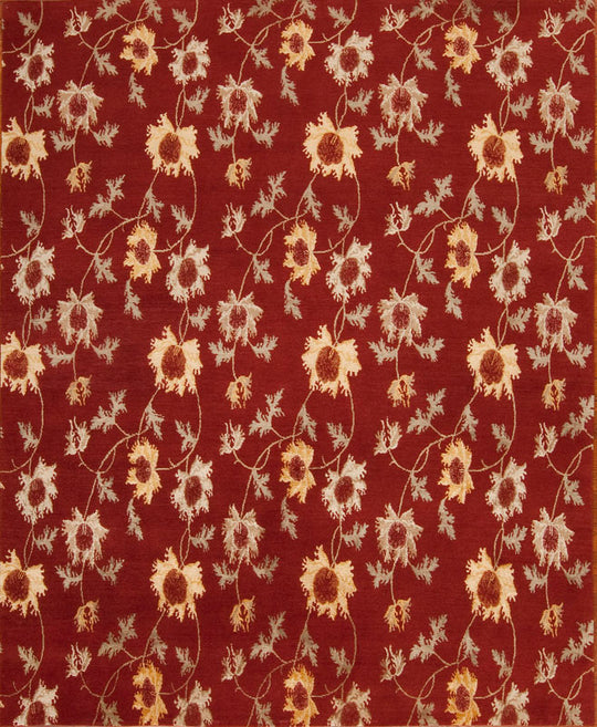 Floral Garden, sienna