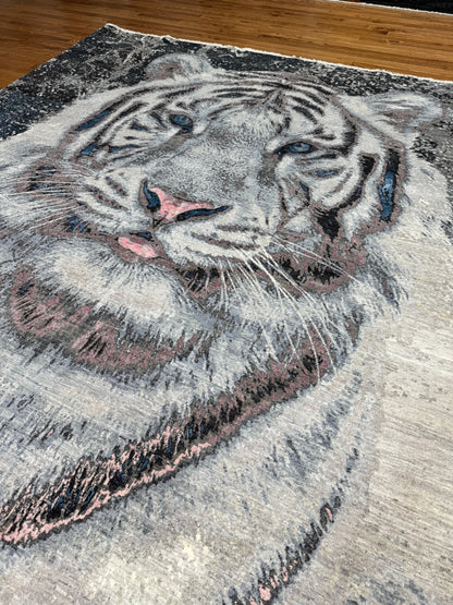 White Tiger Rug