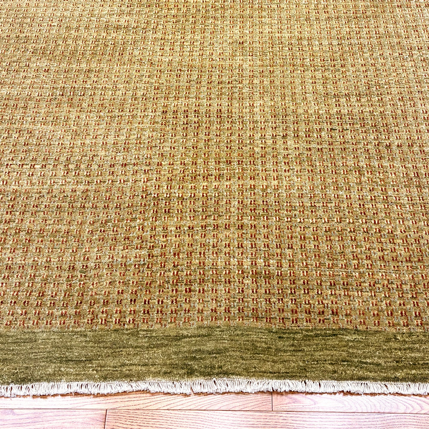 Rattan, Brick/Green