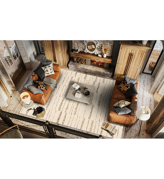 Pecos, Natural Ivory - Earth Brown