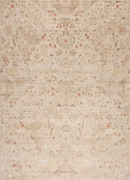 151568 Manhattan Silk Collection West <br> Village, Cream 