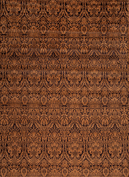 127422 Modern Tibet 3 <br> Damask Damask, Butterscotch 