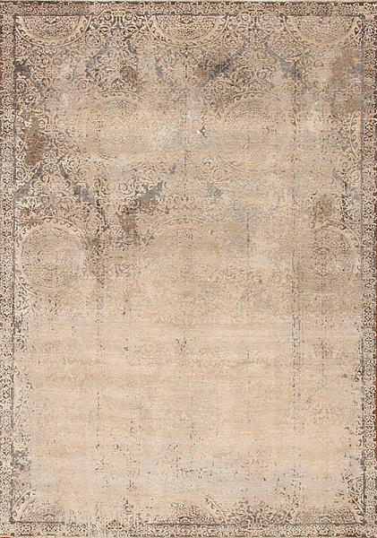 174650 Transcendence Wool & Silk II <BR> Brilliance, Grey Beige