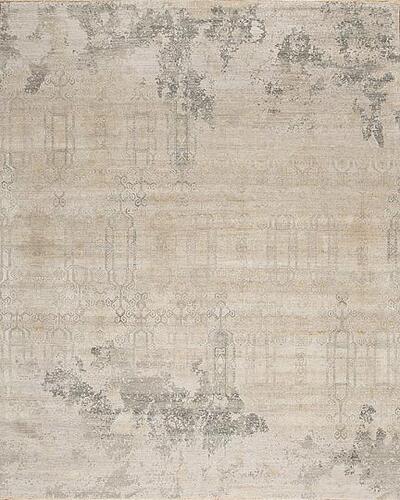 157742 Avant Garde Reserve <br> Wool & Silk <br> Pioneer Ivory 10.2 X 14.4